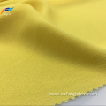 100% Polyester Yarn Dyed Yellow Ladies Dress Fabric